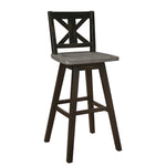 Willa Bar Height Stool - Black, Grey