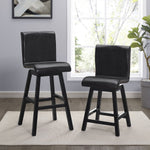Hillshaw 5-Piece Bar Height Dining Set - Dark Brown