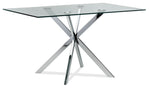 Darron Dining Table - Chrome