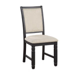 Sawyer 5-Piece Dining Set - Beige, Black