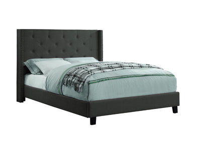 Audrey 3-Piece Full Bed - Dark Grey