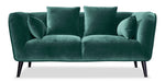 Maja Sofa and Loveseat Set - Teal