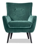 Maja Sofa, Loveseat and Accent Chair Set - Teal