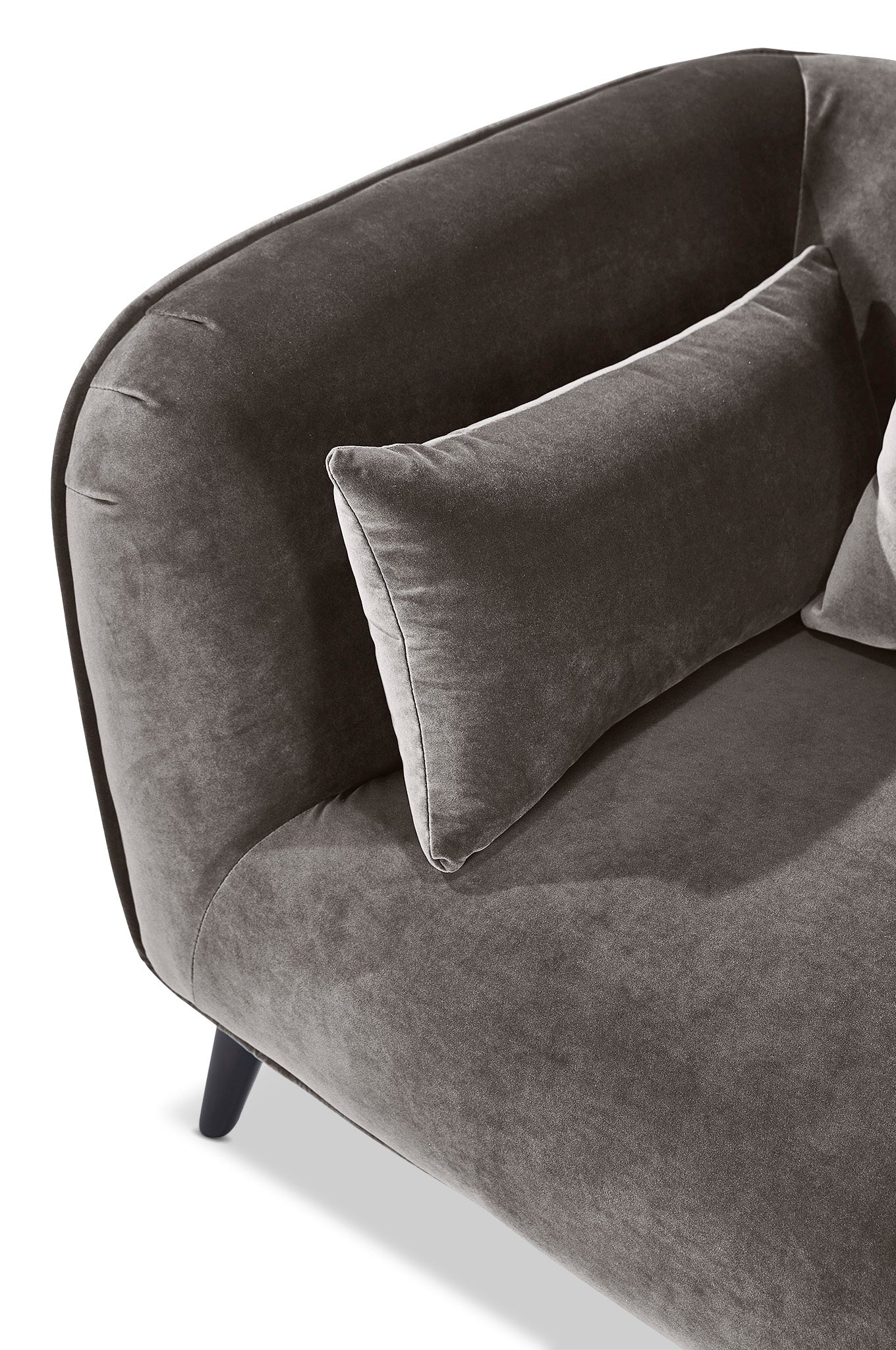 Maja Sofa and Loveseat Set - Dark Taupe