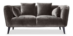 Maja Sofa and Loveseat Set - Dark Taupe