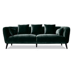 Maja Sofa and Loveseat Set - Green