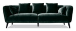 Maja Sofa and Accent Chair Set - Green