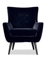 Maja Sofa, Loveseat and Accent Chair Set - Dark Blue