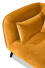 Maja Sofa, Loveseat and Accent Chair Set - Yellow