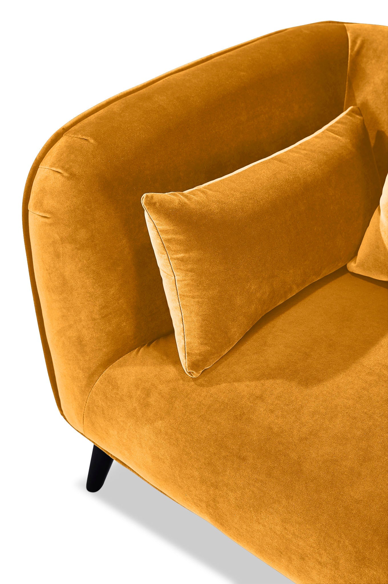 Maja Sofa and Accent Chair Set - Yellow