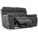 Morrow II Reclining Sofa and Loveseat Set - Grey