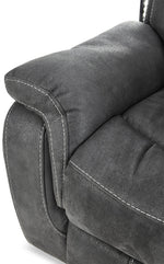 Morrow II Reclining Sofa and Glider Recliner Set - Grey