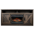 Noah Fireplace TV Stand - Aged Oak