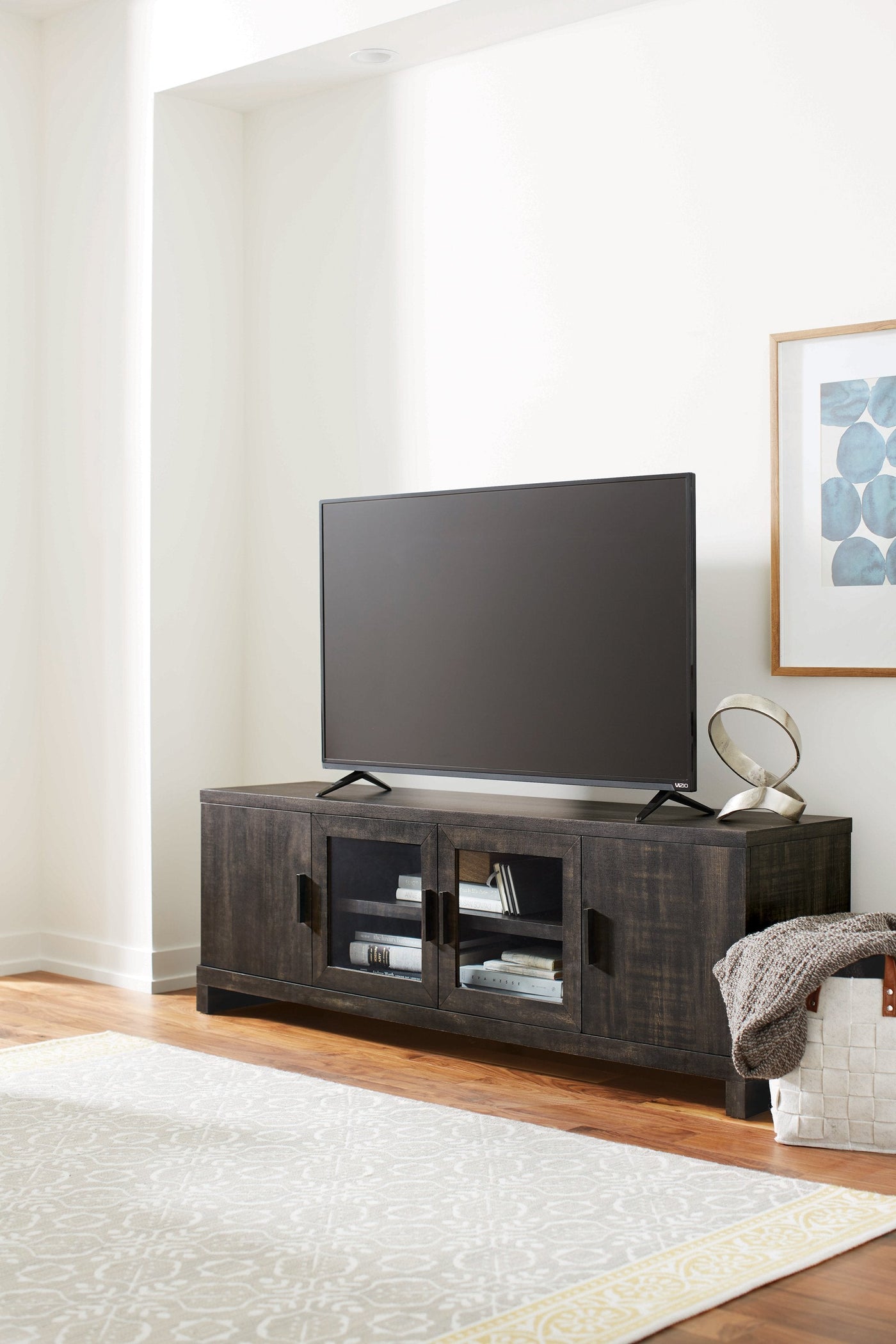 Brayden 65" TV Stand - Charcoal