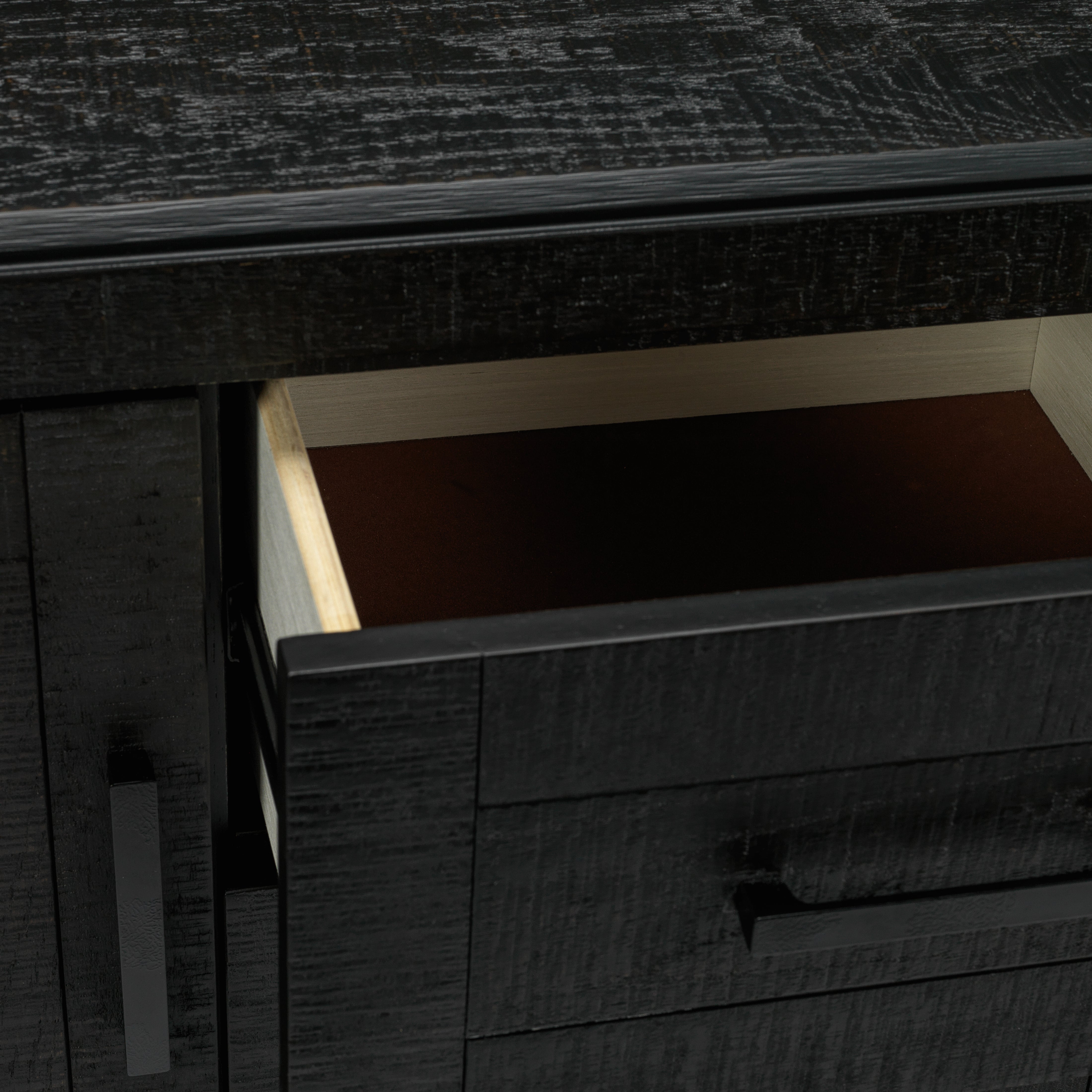 Imari Dining Server - Black and Grey