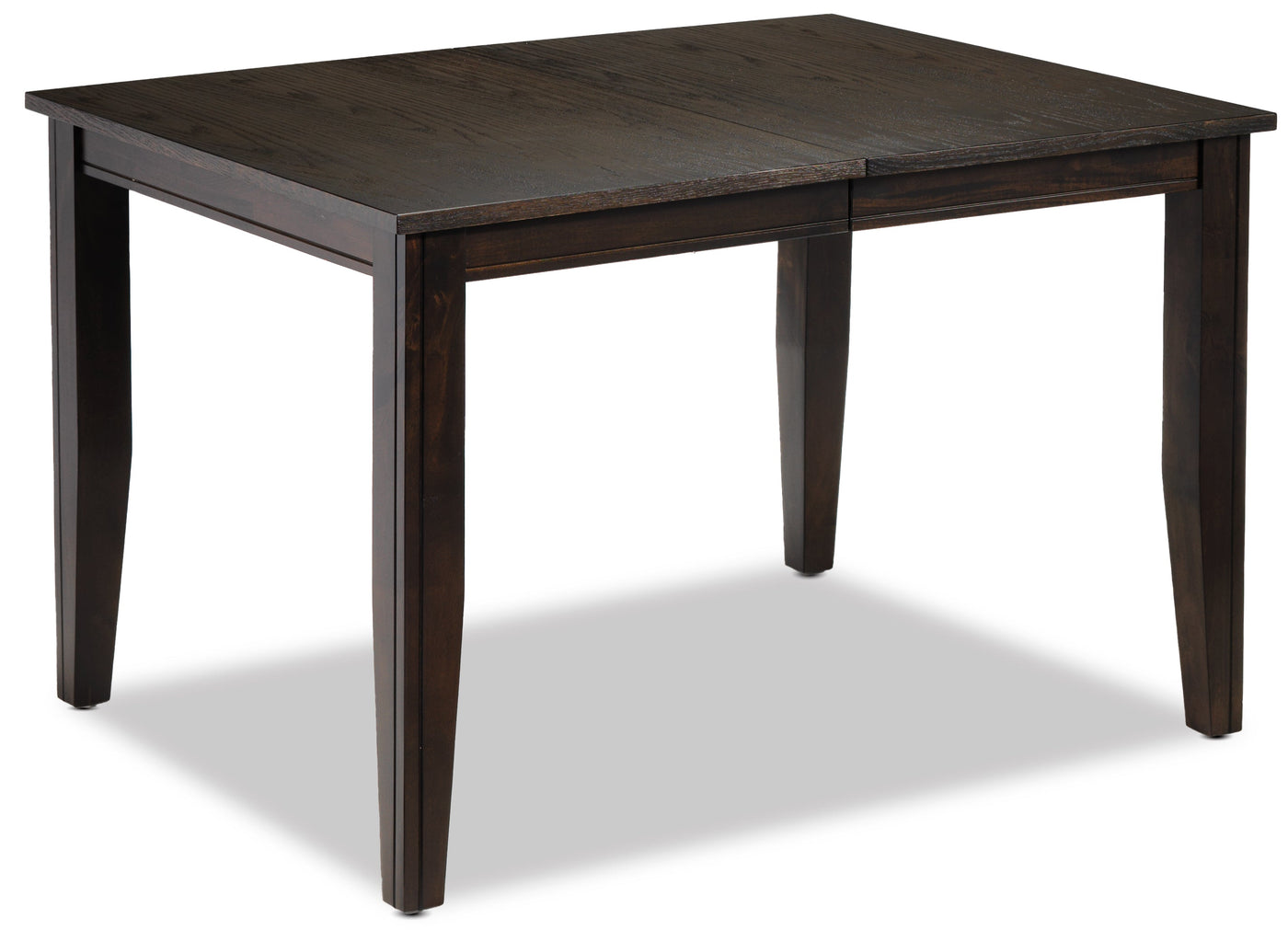 Holland 5- Piece Dining set- Dark oak with Wire - Brushed Finish
