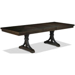 Flanigan 7-Piece Dining Set - Distressed Espresso