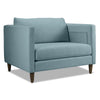 Amelia Chair and a Half - Turquoise