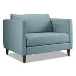 Amelia Chair and a Half - Turquoise