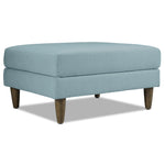 Amelia Ottoman and a Half - Turquoise