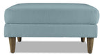 Amelia Ottoman and a Half - Turquoise