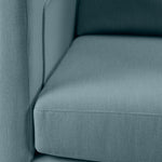 Amelia Sofa, Loveseat and Chair Set - Turquoise