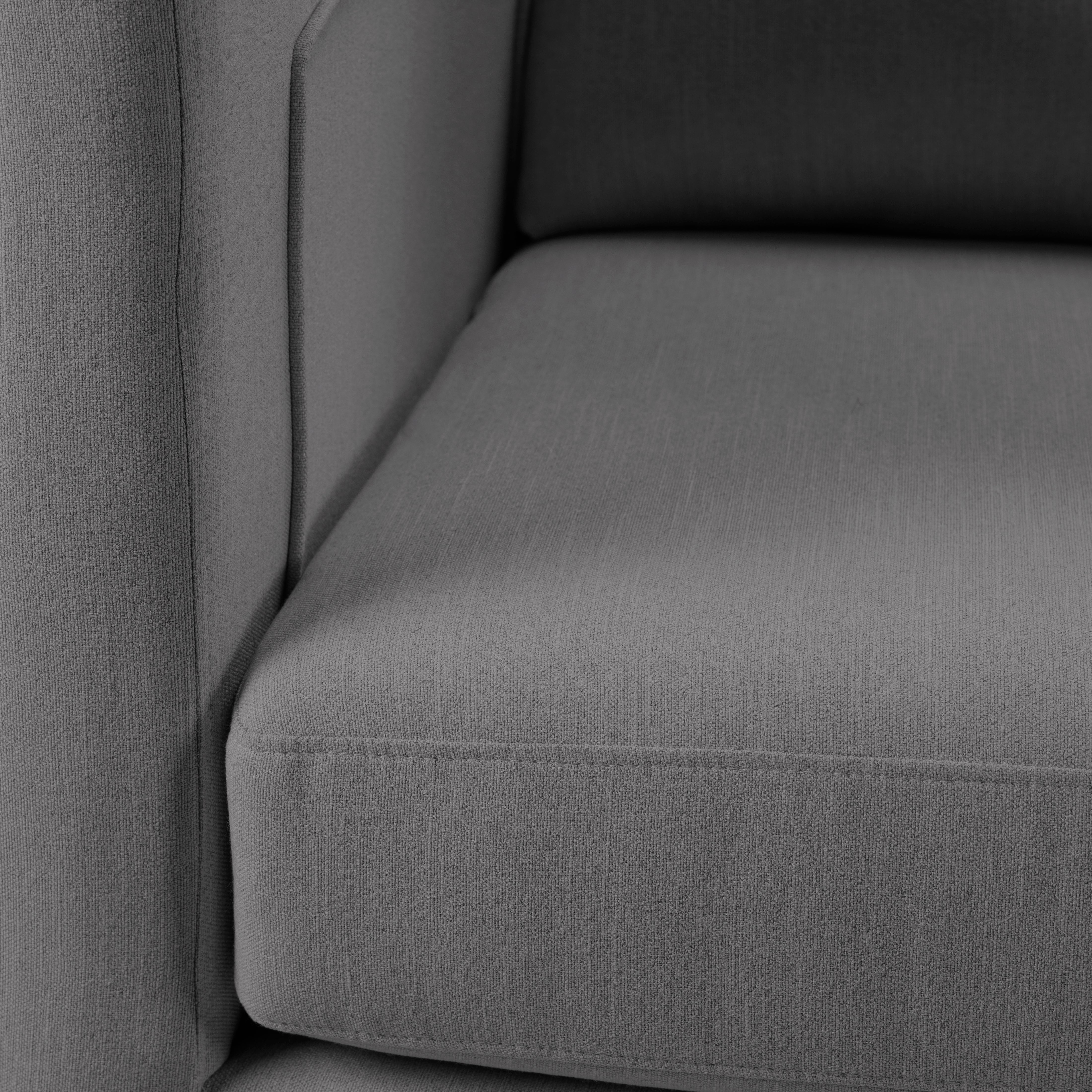 Amelia Sofa and Loveseat Set - Charcoal