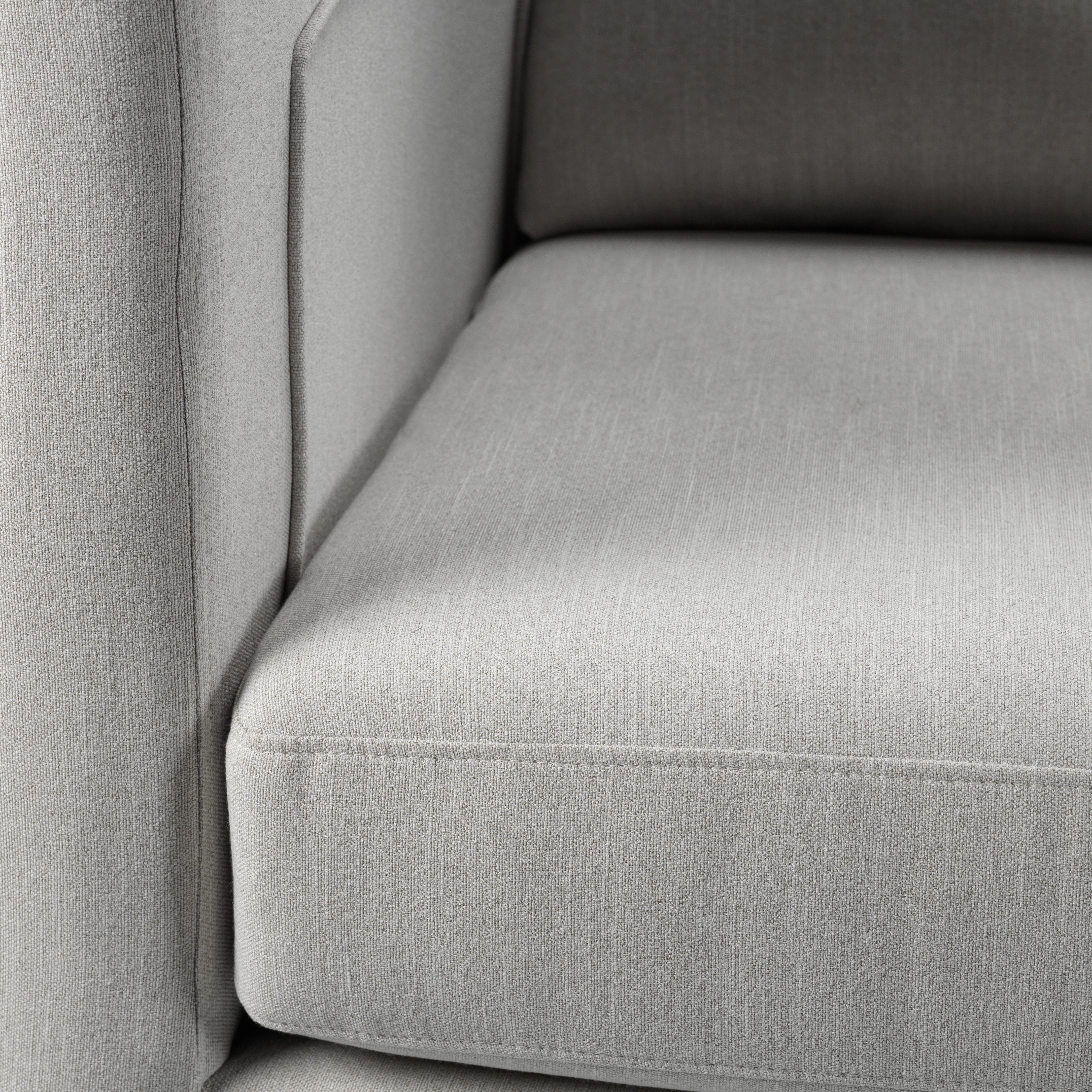 Amelia 2 Pc. Living Room Package w/ Chair and a Half - Light Grey