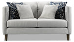 Amelia 3 Pc. Living Room Package - Light Grey