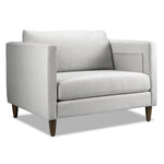 Amelia Chair and a Half - Light Grey
