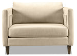Amelia Sofa, Loveseat and Chair Set - Beige