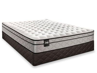 Sealy Shimmery Cushion Firm Twin XL Mattress and Boxspring Set