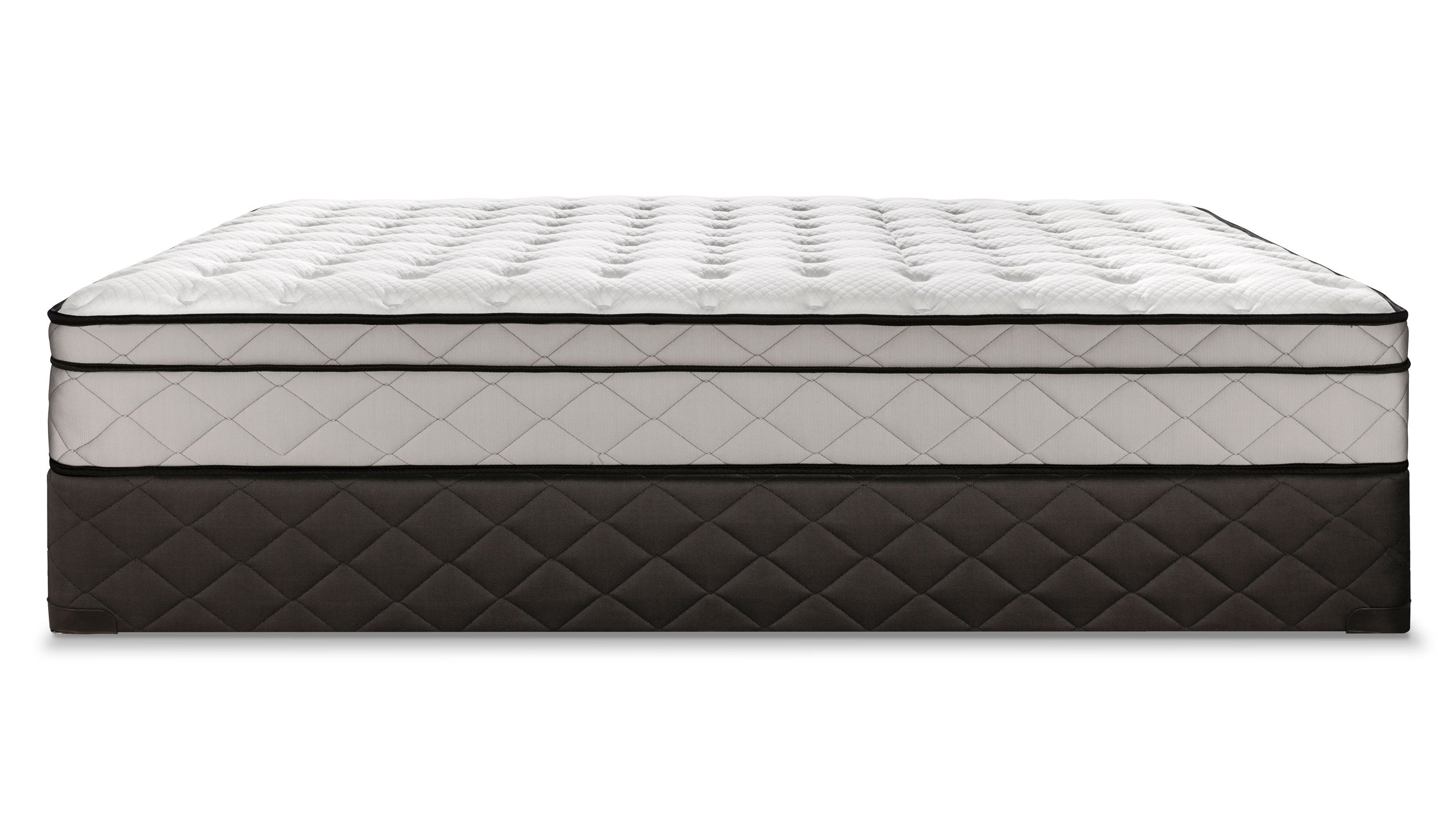 Sealy Shimmery Cushion Firm King Mattress and Split Boxspring Set