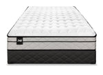 Sealy Shimmery Cushion Firm Full Mattress and Boxspring Set