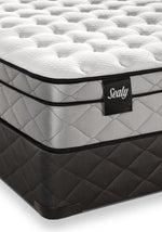 Sealy Shimmery Cushion Firm Full Mattress and Boxspring Set