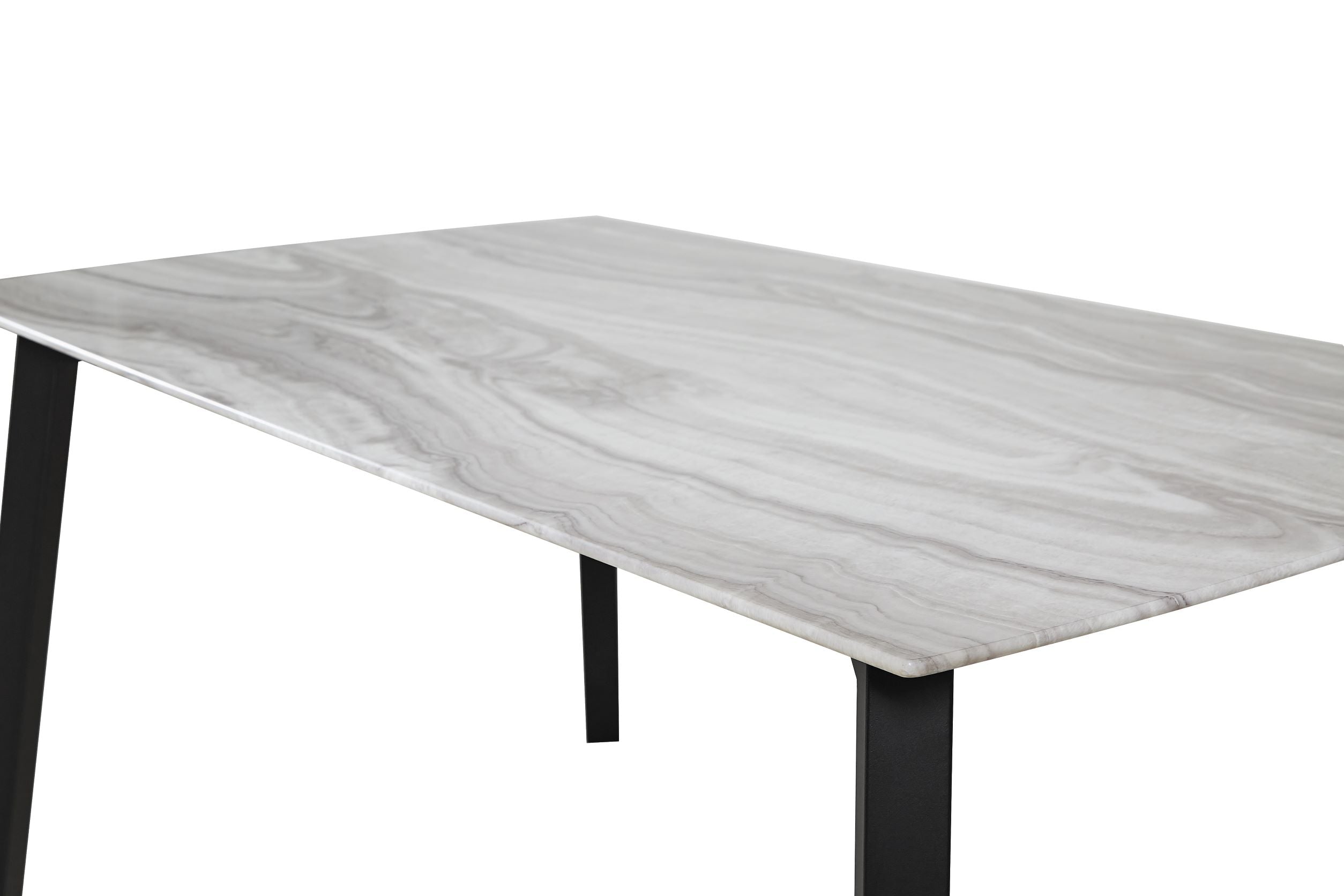 Kingston Dining Table - White/Grey