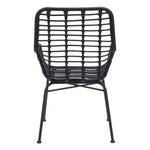 Erwood Outdoor Dining Arm Chair - Black - Set of 2