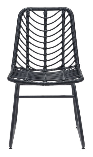 Joussard Outdoor Dining Chair - Set of 2 - Black