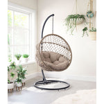 Kemnay Outdoor Hanging Chair - Natural/Black