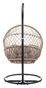 Kemnay Outdoor Hanging Chair - Natural/Black