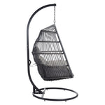 Belbutte Outdoor Hanging Chair - Grey/Black