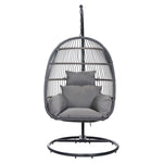 Belbutte Outdoor Hanging Chair - Grey/Black