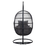 Belbutte Outdoor Hanging Chair - Grey/Black