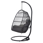 Belbutte Outdoor Hanging Chair - Grey/Black