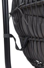 Belbutte Outdoor Hanging Chair - Grey/Black