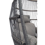 Belbutte Outdoor Hanging Chair - Grey/Black