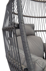 Belbutte Outdoor Hanging Chair - Grey/Black