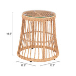 Venlaw Outdoor End Table - Natural