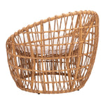 Zoria Outdoor Papasan Chair - Beige/Natural