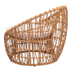 Zoria Outdoor Papasan Chair - Beige/Natural